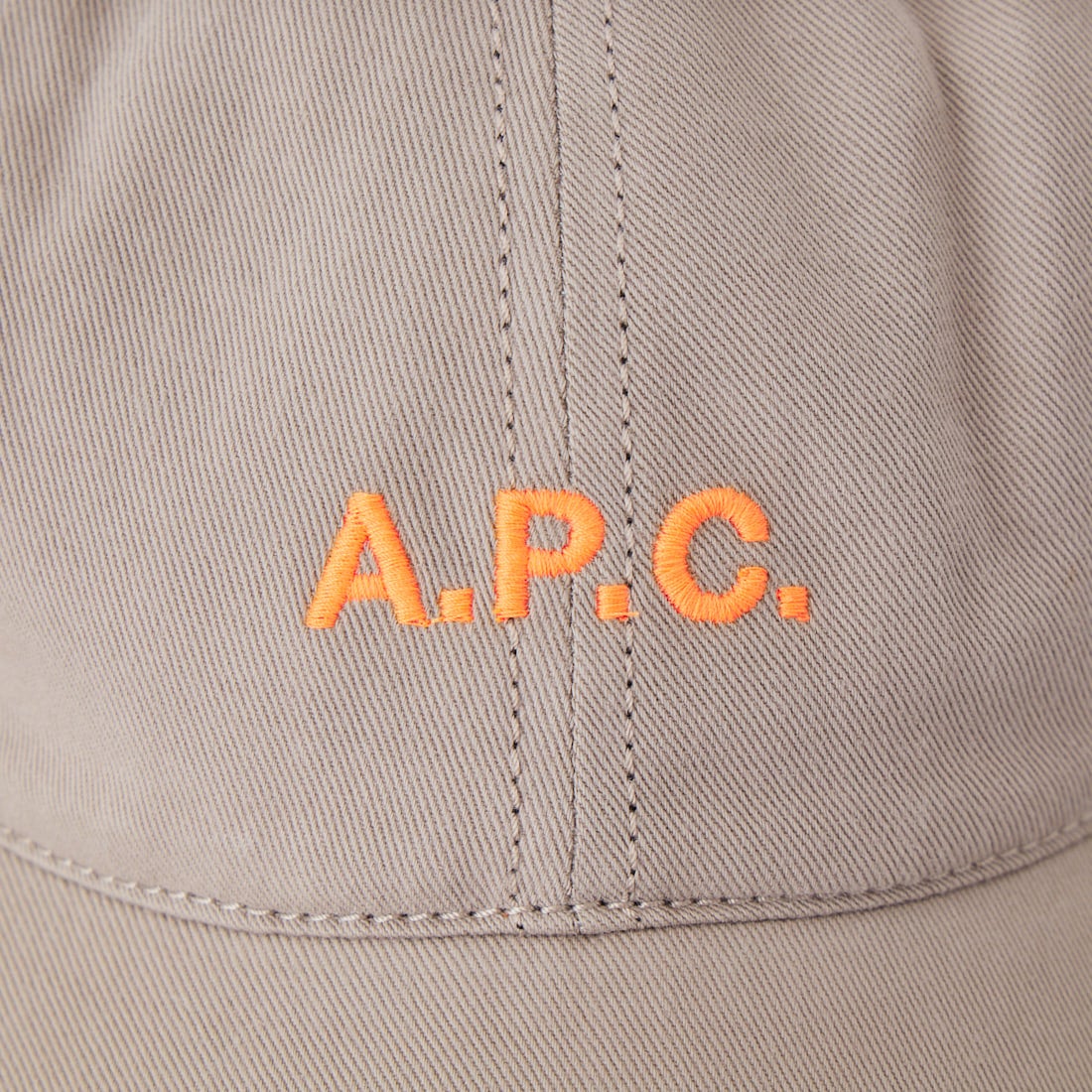 A.P.C. [アー・ペー・セー] Charlie キャスケット [CASQUETTE-CHARLIE] 92 GRIS