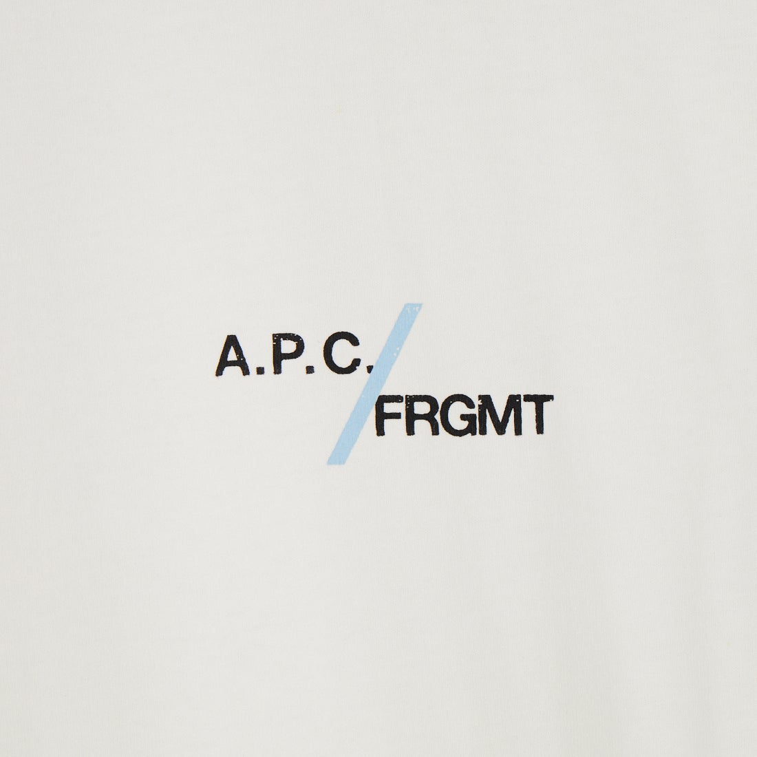 A.P.C. × FRGMT [アー・ペー・セー × フラグメントデザイン] Renoncement Tシャツ [T-SHIRT-FRGMT-PRINT] 90 BLANC