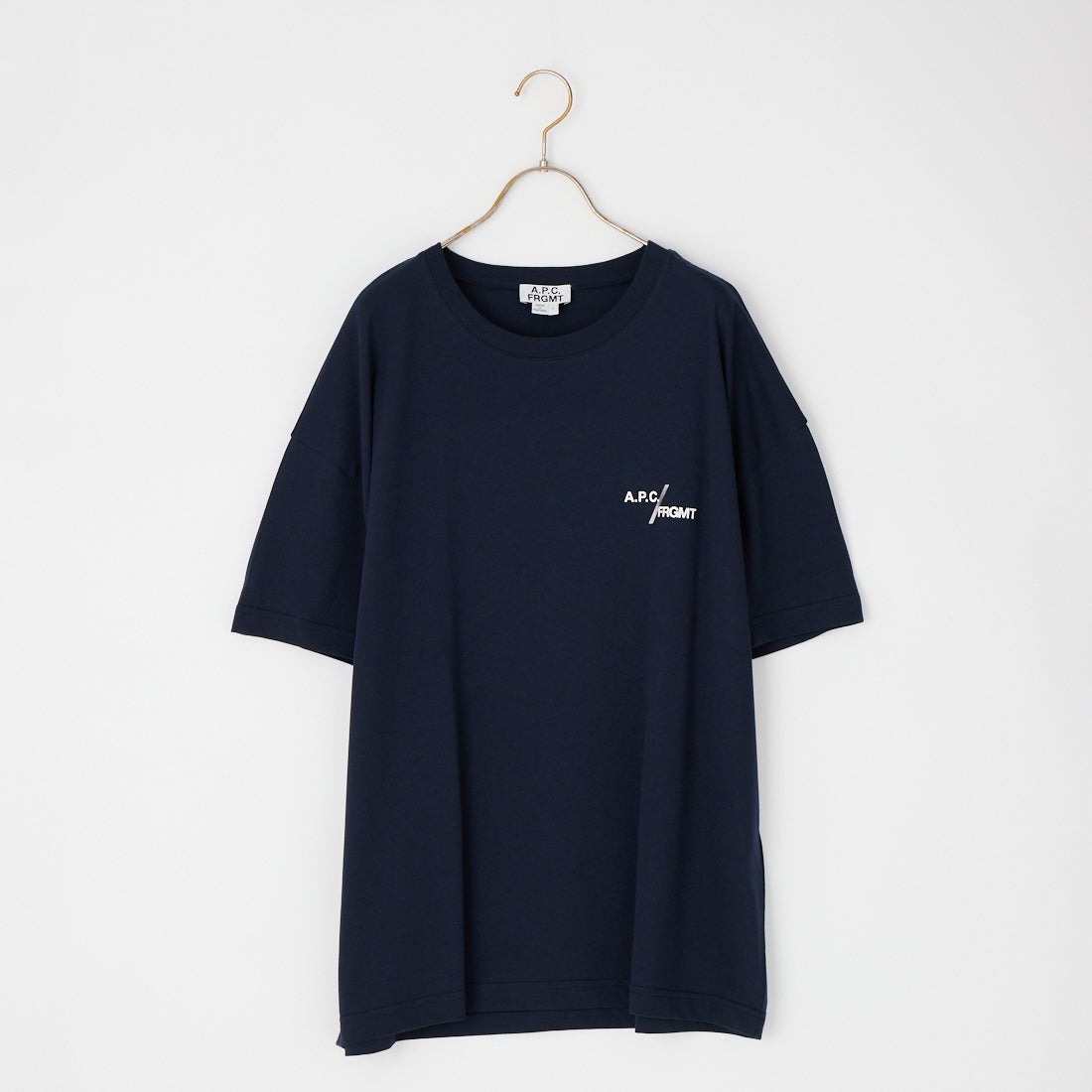 新品タグ付き A.P.C. × relume / 別注 BORDER Tシャツ A.P.C. × FRGMT [アー・ペー・セー × フラグメントデザイン