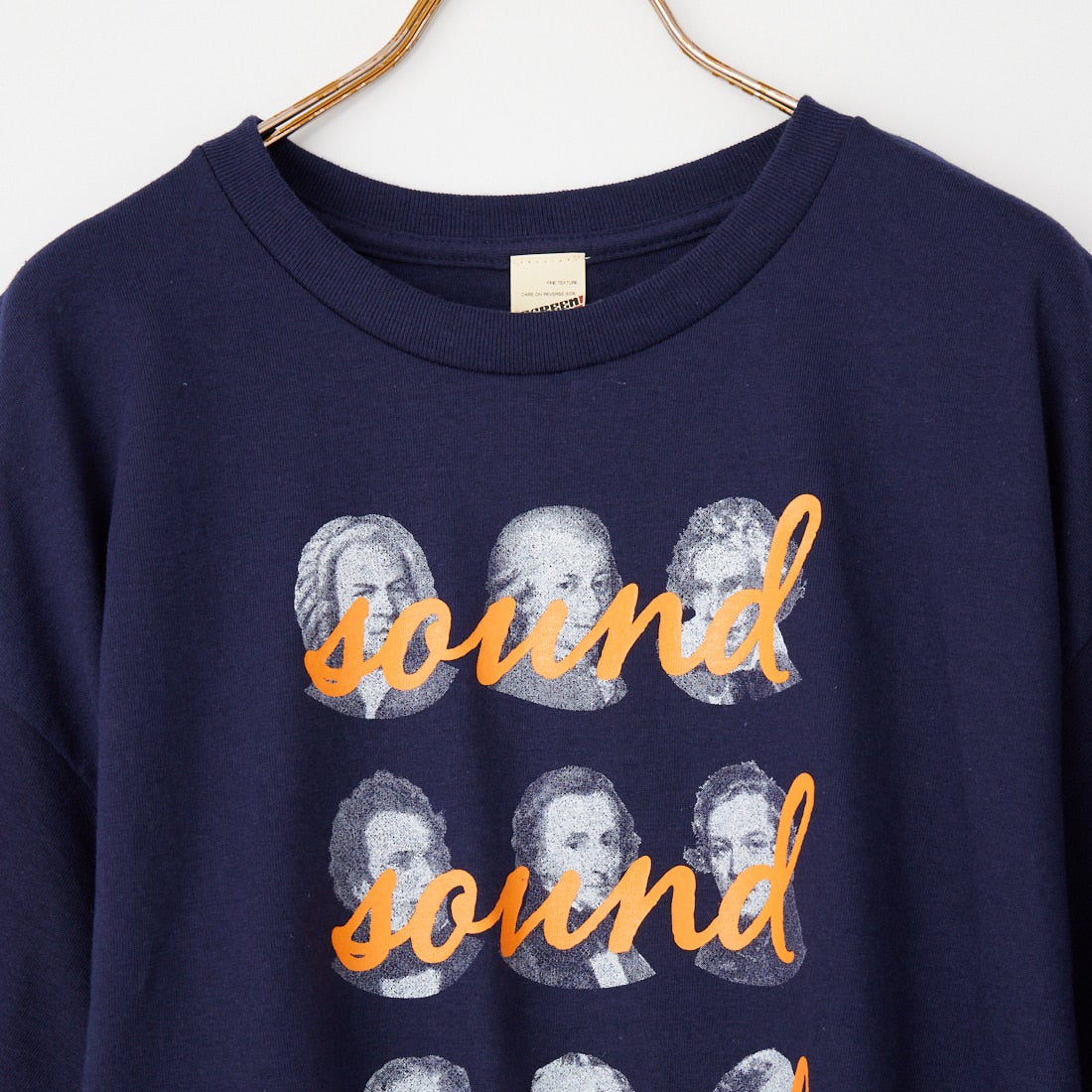 SCREEN STARS [スクリーンスターズ] 別注 偉人プリントTシャツ [26SS-SSBTGRIN-JF] NAVY