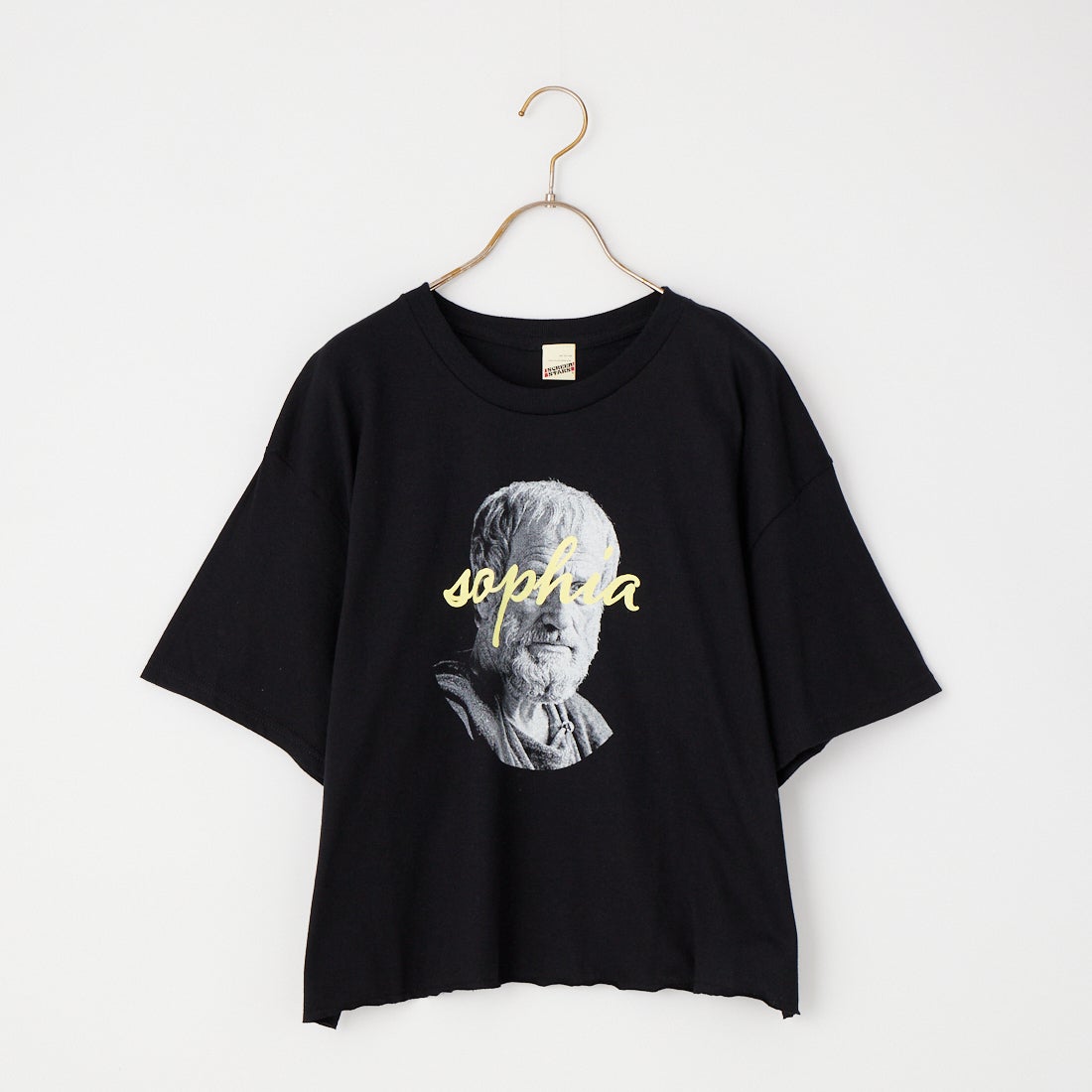 SCREEN STARS [スクリーンスターズ] 別注 偉人プリントTシャツ [26SS-SSBTGRIN-JF] BLACK