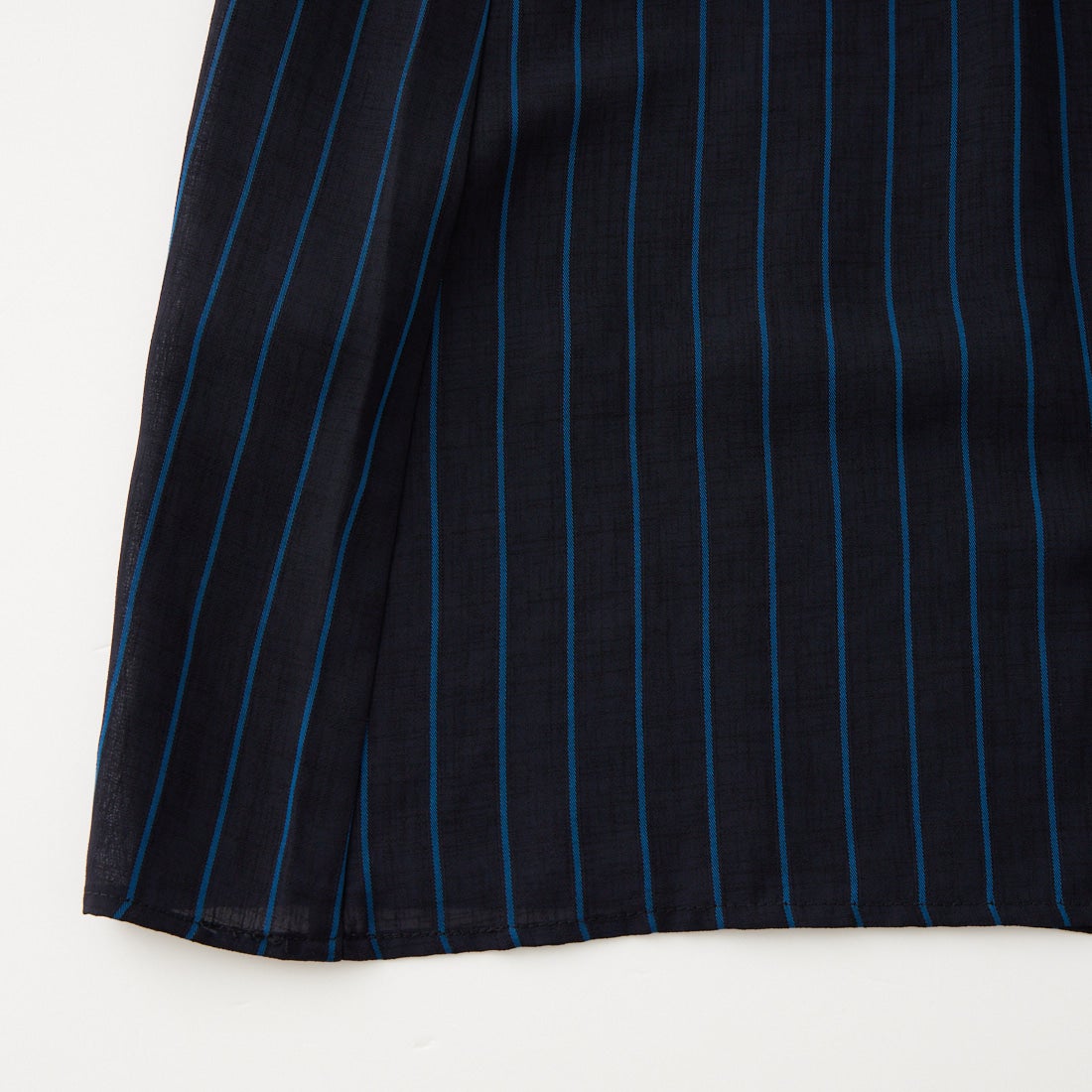 Kelen [ケレン] シアーストライプAラインイージースカート GRAM [LKL26SSK2054] NAVY