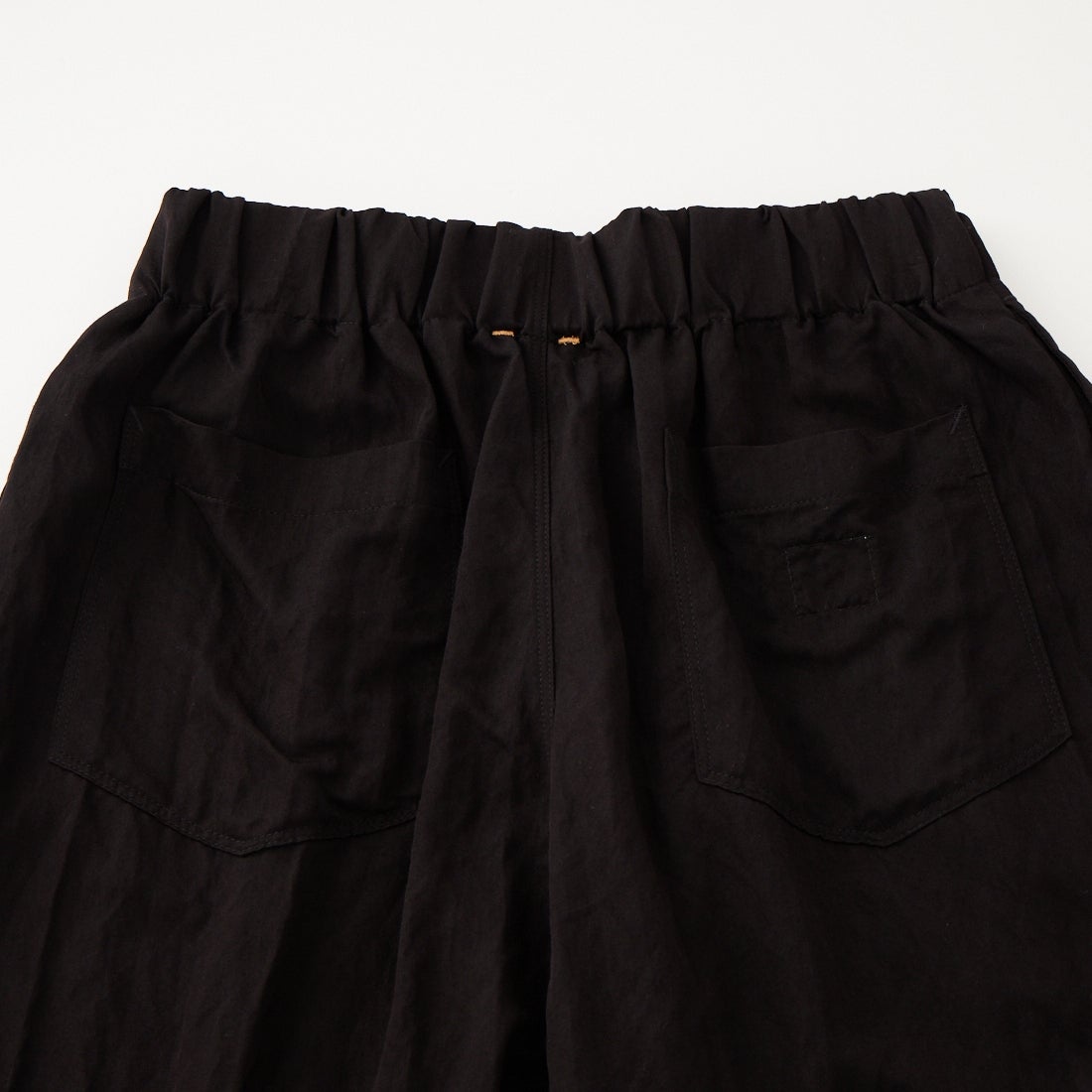 KHA:KI [カーキ] 接触冷感 2タックイージーパンツ [MIL26SPT3260] BLACK