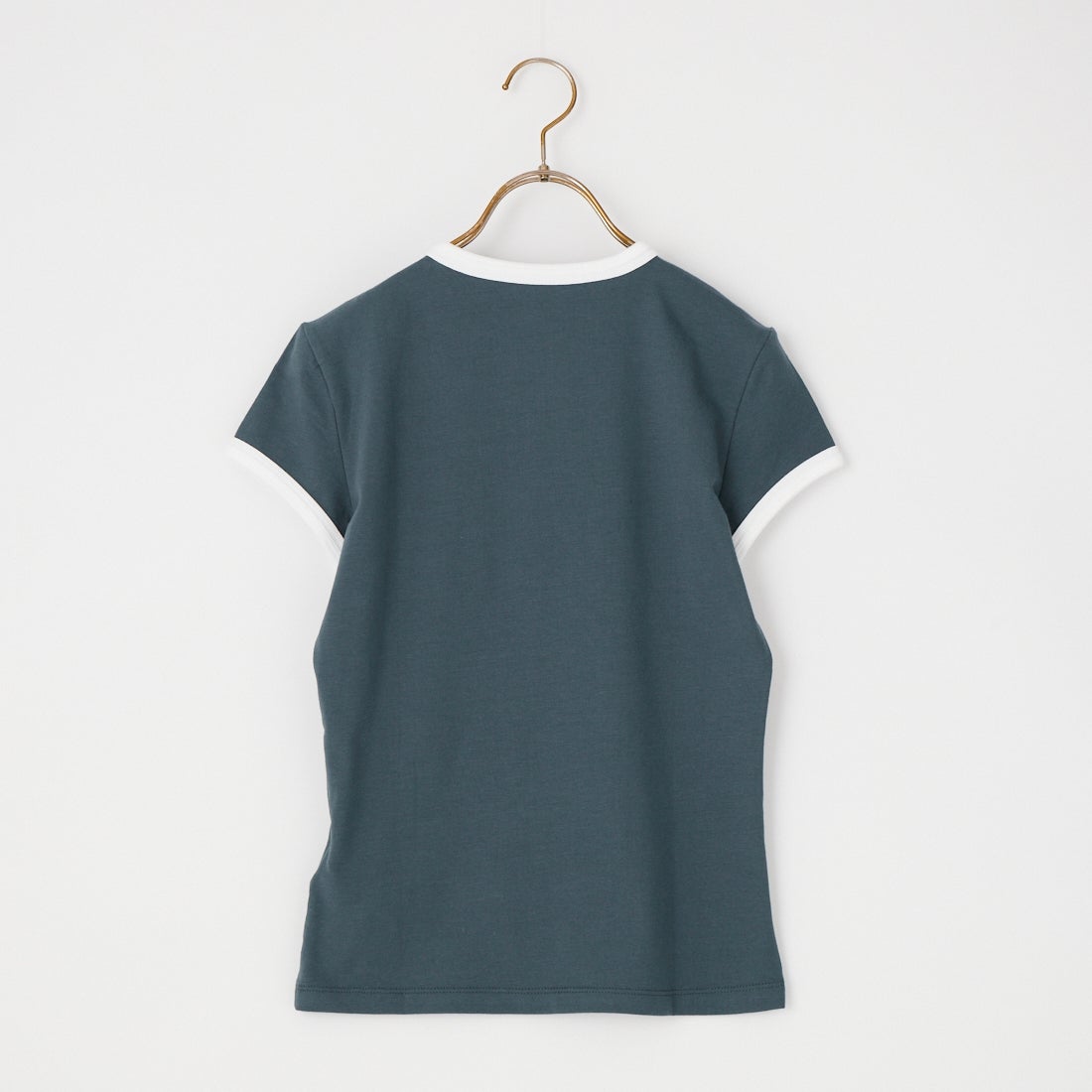 Calvin Klein [カルバンクライン] ショートスリーブ スリムロゴリンガーTシャツ [47G803G] CEG