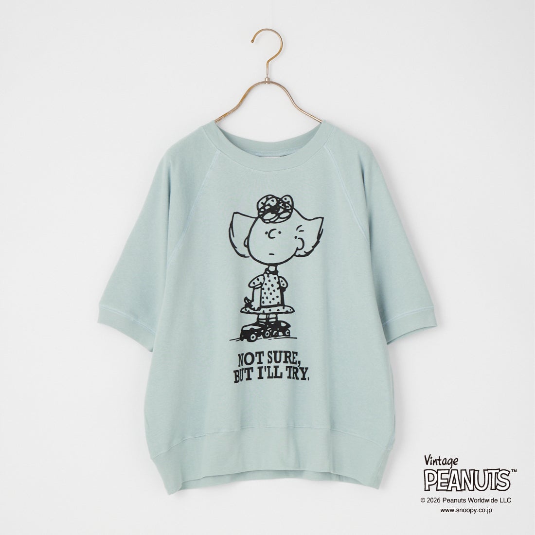 THE SHINZONE [ザ シンゾーン] PEANUTS ハーフスリーブスウェット