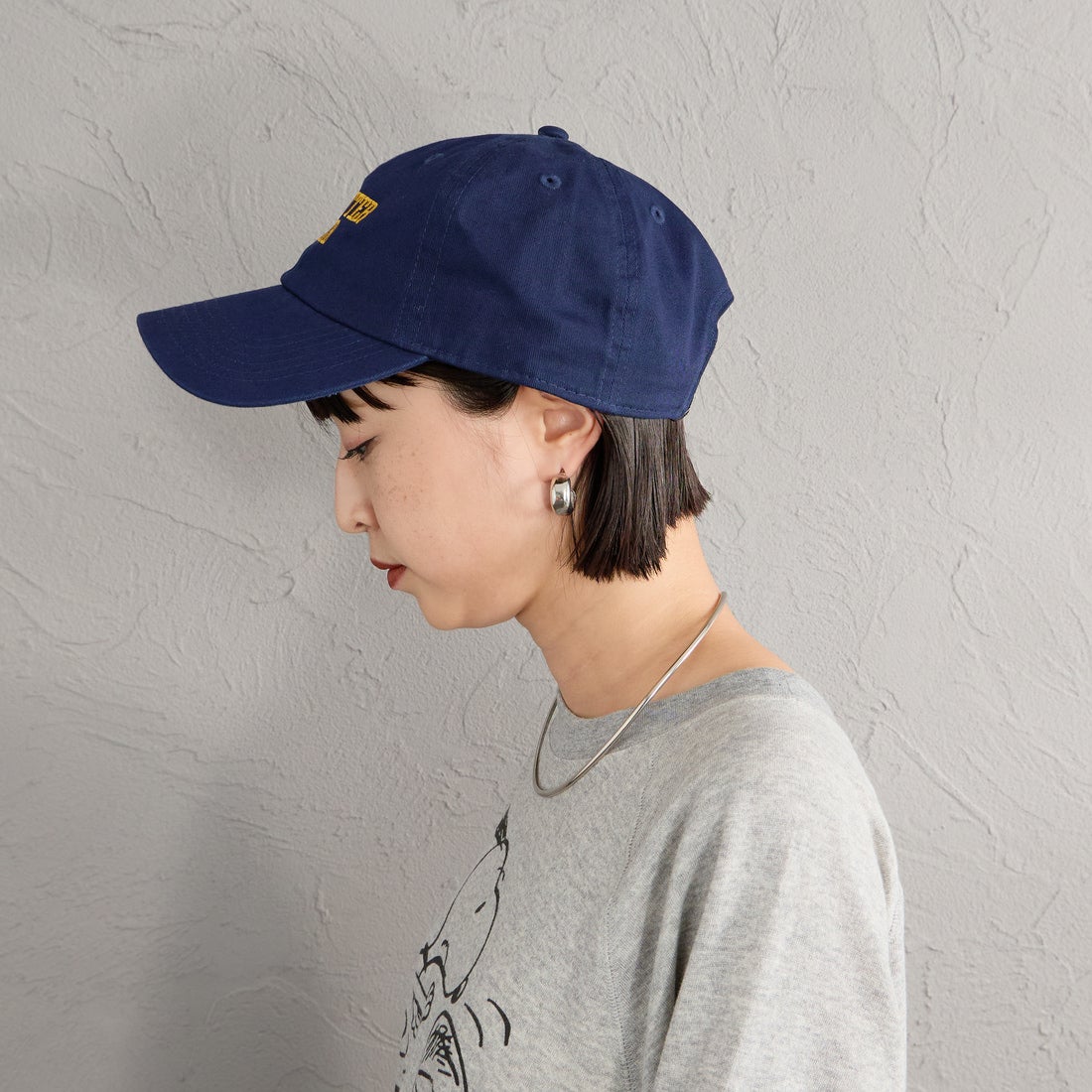 THE SHINZONE [ザ シンゾーン] PEANUT BUTTER SANDWICH 刺繍キャップ [26MMSIT13] 85 NAVY
