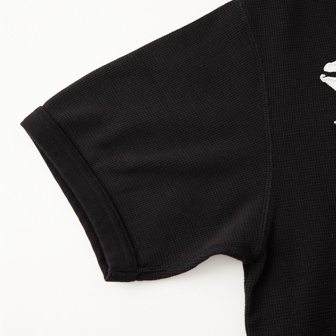 VANSON [バンソン] BONE サーマルショートスリーブTシャツ [RZV-2601] BLACK