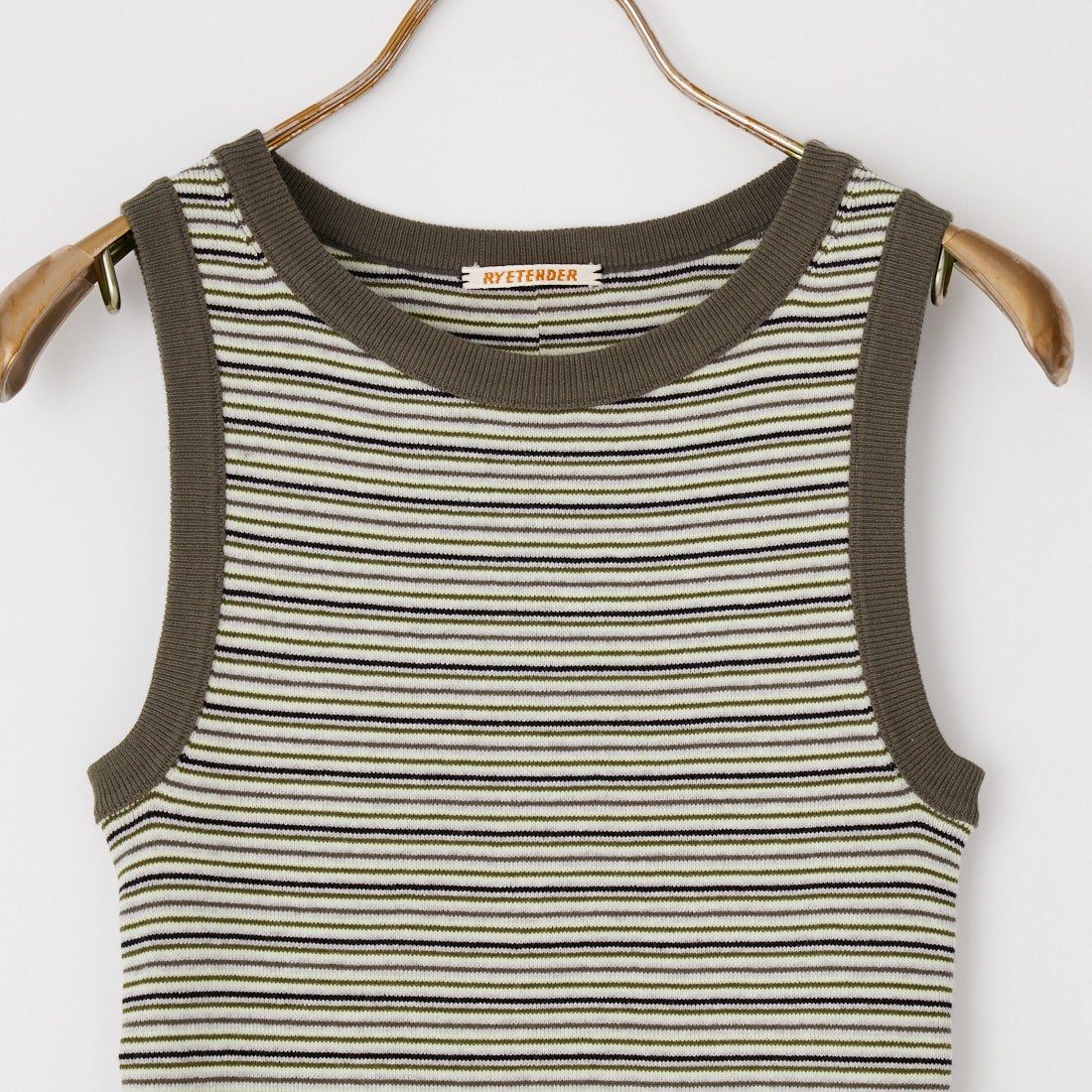 RYE TENDER [ライテンダー] PEBBLE タンクトップ [020892600] GRAY MT ST