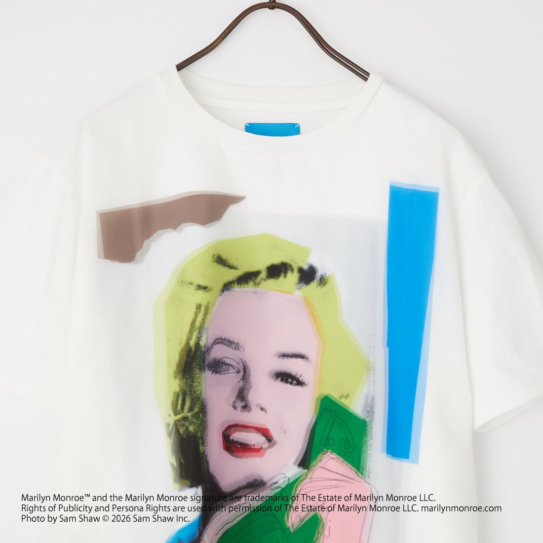 TRIPPY MIKIO ART [トリッピーミキオアート] MONROE TELEPHONE ショートスリーブTシャツ [TR-141] WHITE