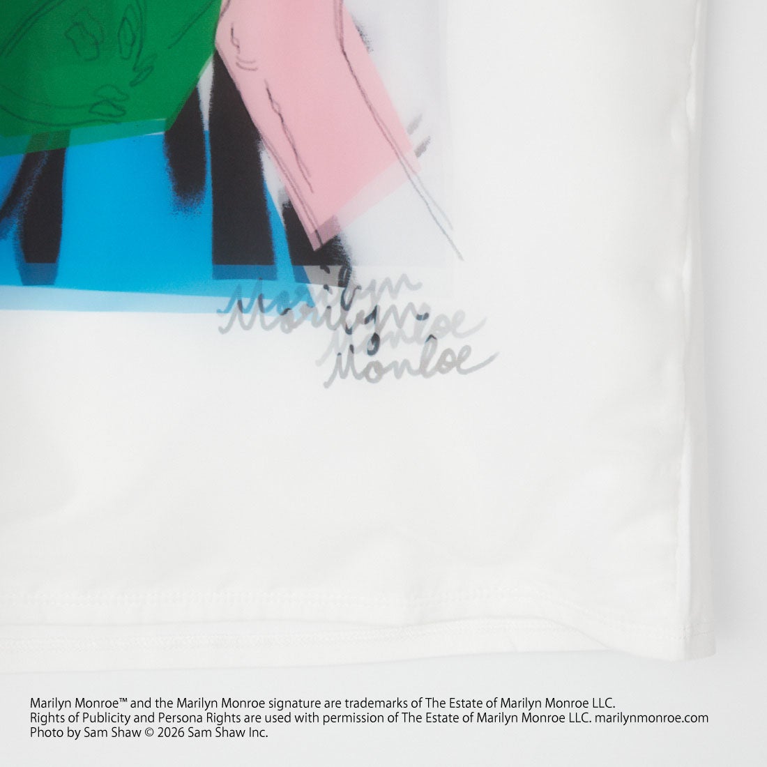 TRIPPY MIKIO ART [トリッピーミキオアート] MONROE TELEPHONE ショートスリーブTシャツ [TR-141] WHITE