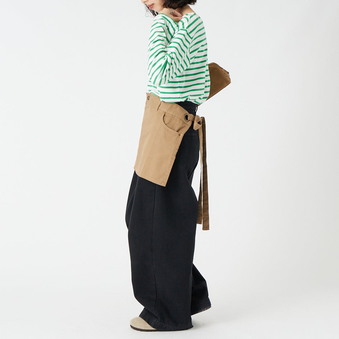 Artisan Collection By Reprime [アルチザン コレクション バイ リプライム] チノウエストエプロン [CHINO-WAIST-APRON] KHAKI