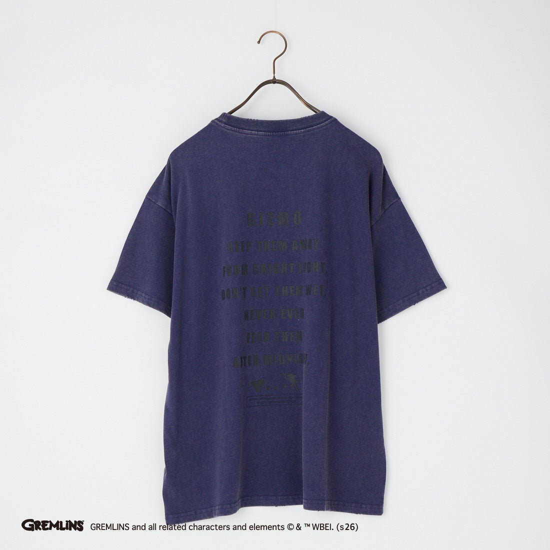 REPLICaRT [レプリカート] GIZMO SHADOW ショートスリーブTシャツ [RP-GL-001] NVY