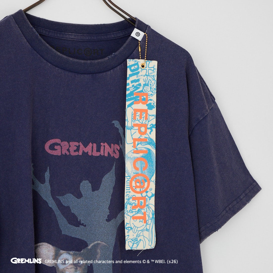 REPLICaRT [レプリカート] GIZMO SHADOW ショートスリーブTシャツ [RP-GL-001] NVY