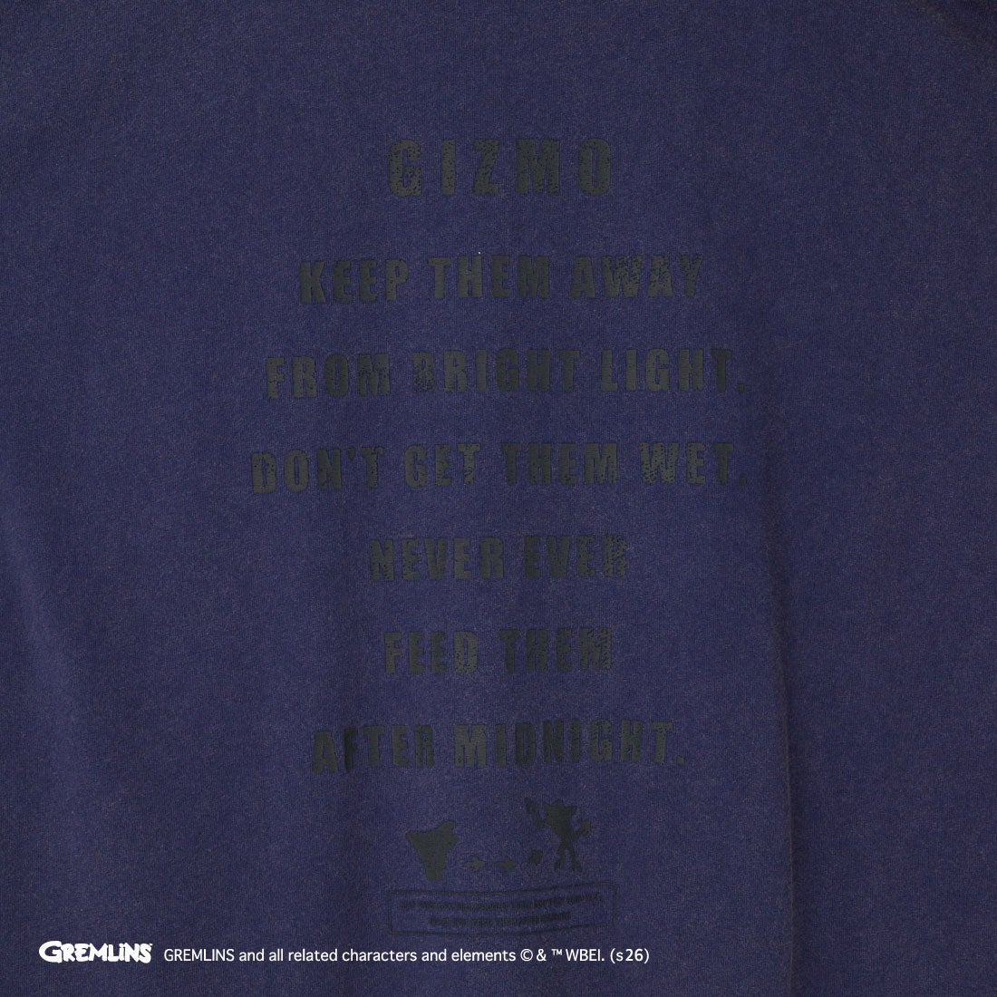 REPLICaRT [レプリカート] GIZMO SHADOW ショートスリーブTシャツ [RP-GL-001] NVY