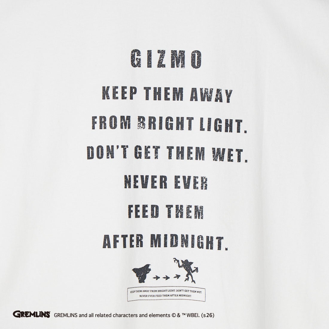 REPLICaRT [レプリカート] GIZMO SHADOW ショートスリーブTシャツ [RP-GL-001]