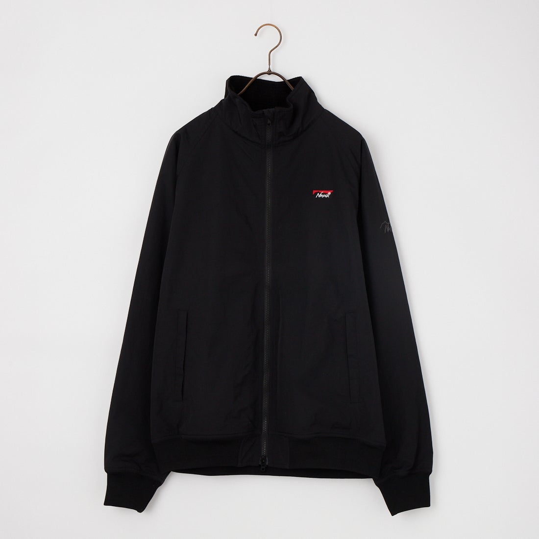 JEANSFACTORY × NANGA [ジーンズファクトリー × ナンガ] 別注 裏フリースブルゾン [NW2609-JF] BLACK