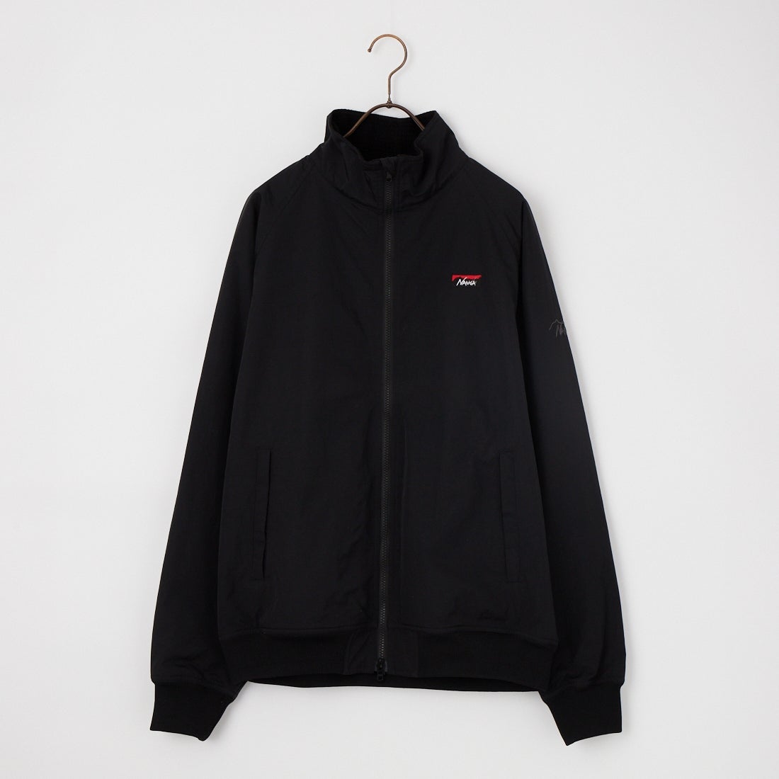 JEANSFACTORY × NANGA [ジーンズファクトリー × ナンガ] 別注 裏フリースブルゾン [NW2609-JF] BLACK