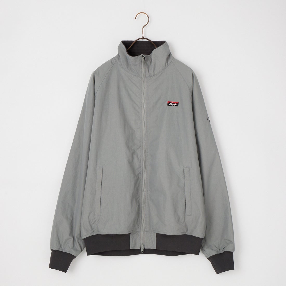 JEANSFACTORY × NANGA [ジーンズファクトリー × ナンガ] 別注 裏フリースブルゾン [NW2609-JF] GRAY