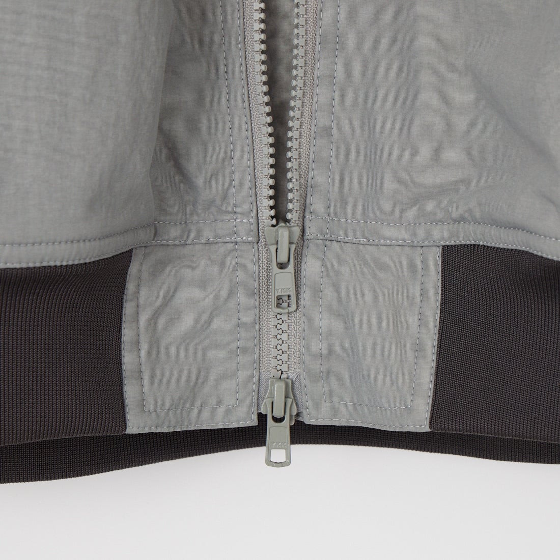 JEANSFACTORY × NANGA [ジーンズファクトリー × ナンガ] 別注 裏フリースブルゾン [NW2609-JF] GRAY