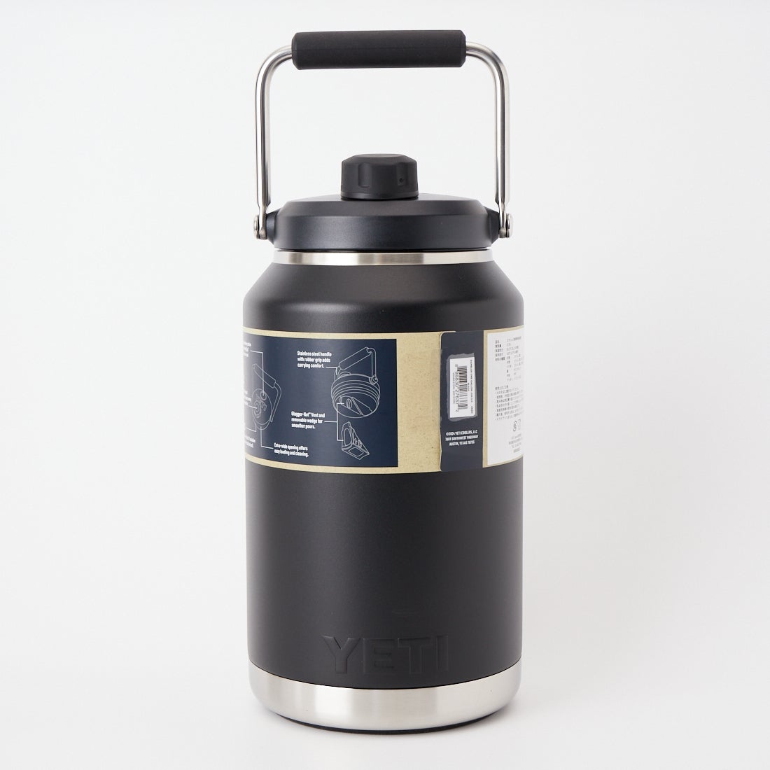 YETI [イエティ] ランブラー ワンガロンジャグ [1G-JUG-20] BLACK