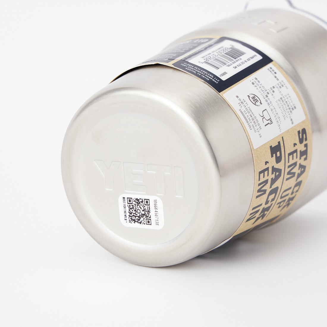 YETI [イエティ] ランブラー 16ozスタッカブルカップ [16-OZ-STACKABLE-CUP] STAINLESS
