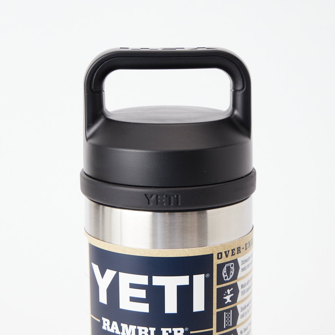 YETI [イエティ] ランブラー 18ozチャグウォーターボトル [18OZ-BOTTLE-WITH-CHU] STAINLESS