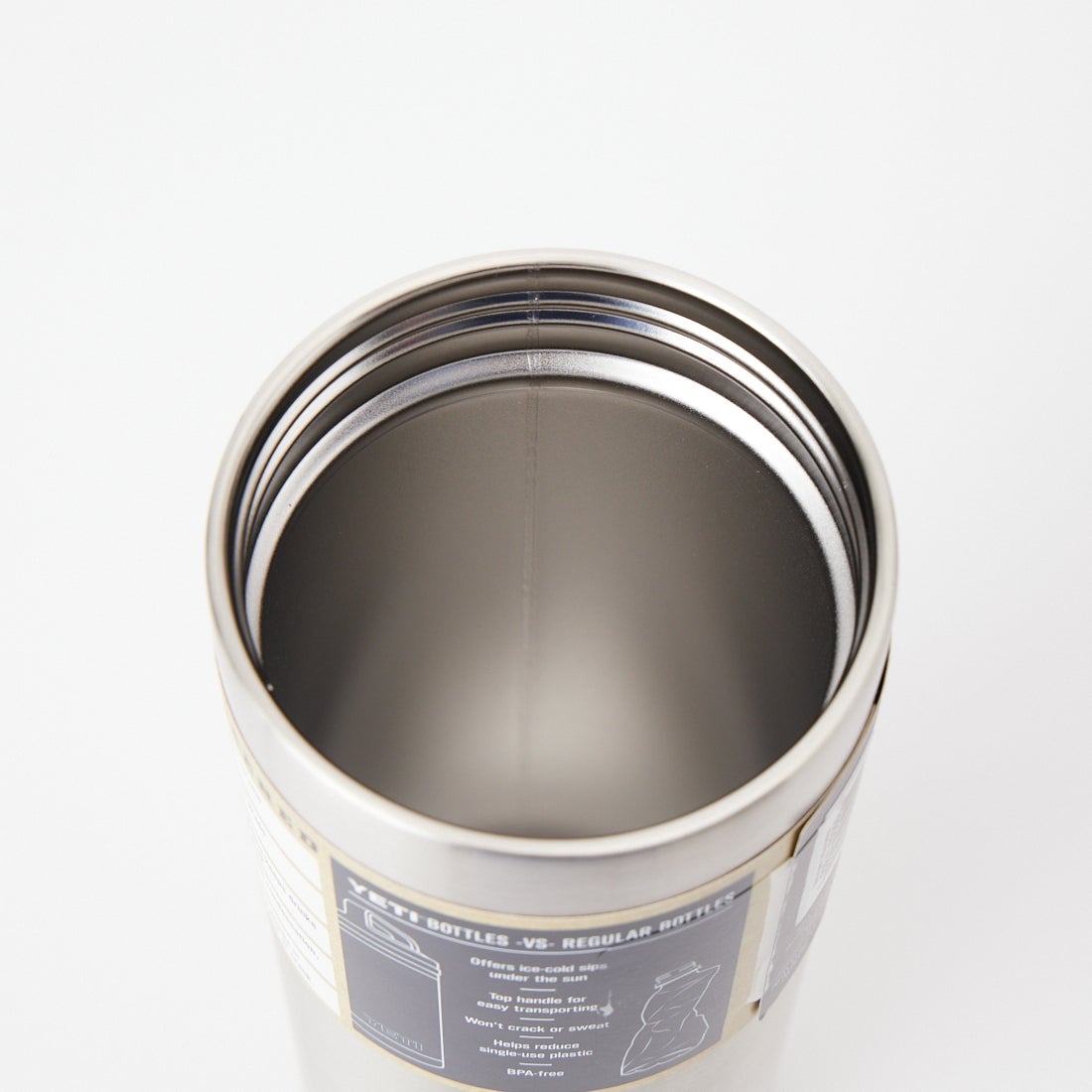 YETI [イエティ] ランブラー 18ozチャグウォーターボトル [18OZ-BOTTLE-WITH-CHU] STAINLESS