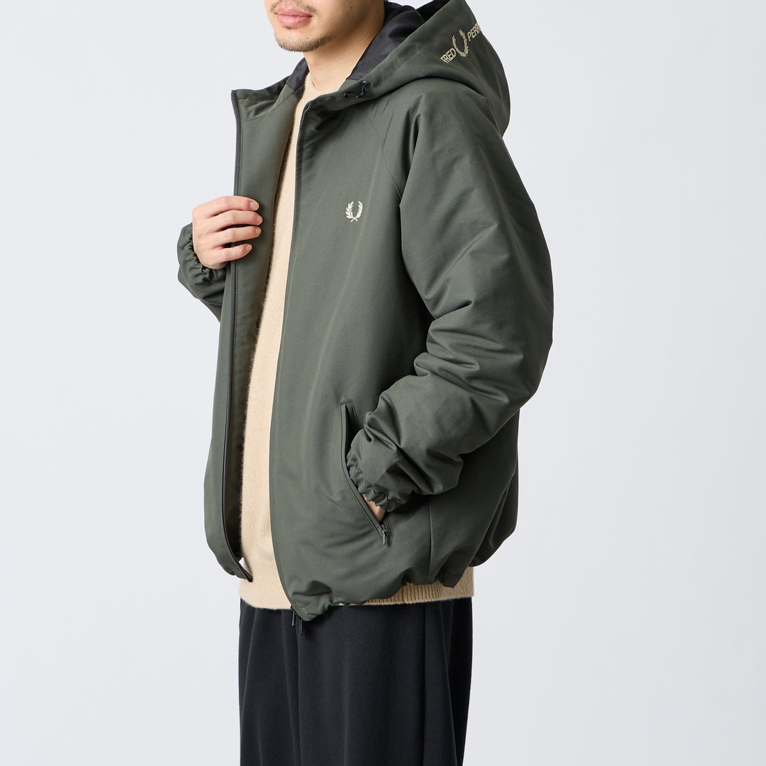 FIELD GREE&&モデル身長：168cm 着用サイズ：L&&