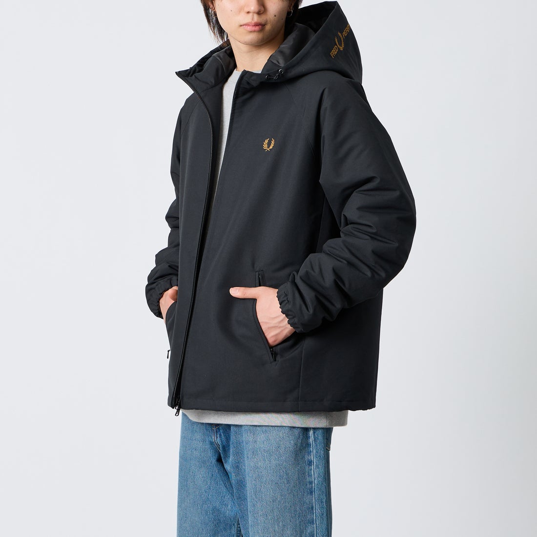 BLACK/DARK&&モデル身長：177cm 着用サイズ：L&&