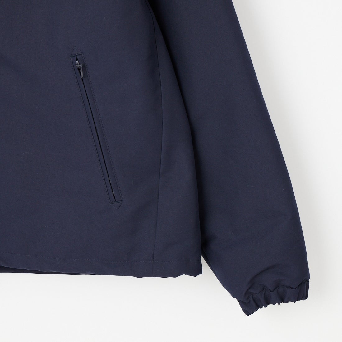FRED PERRY [フレッドペリー] 別注 パデッド フード刺繍シェルジャケット [FPM-26A-002JF] NAVY/RICH