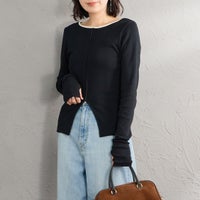 BLACK&&モデル身長：160cm 着用サイズ：F&&