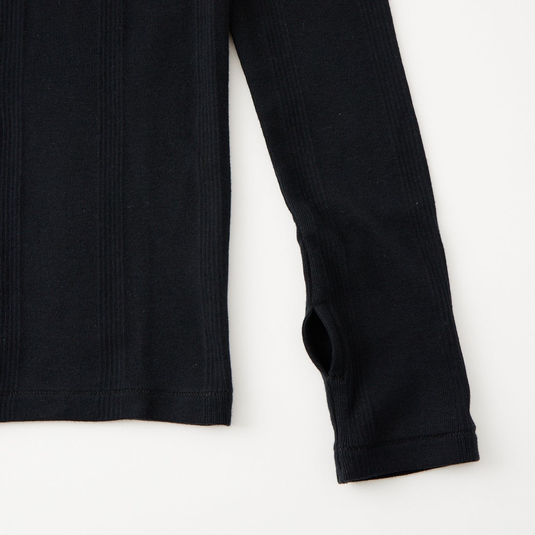 Robert P.Miller [ロバートピーミラー] 別注 スリット入り ボートネックカットソー [RM264-2042IN-JF] BLACK