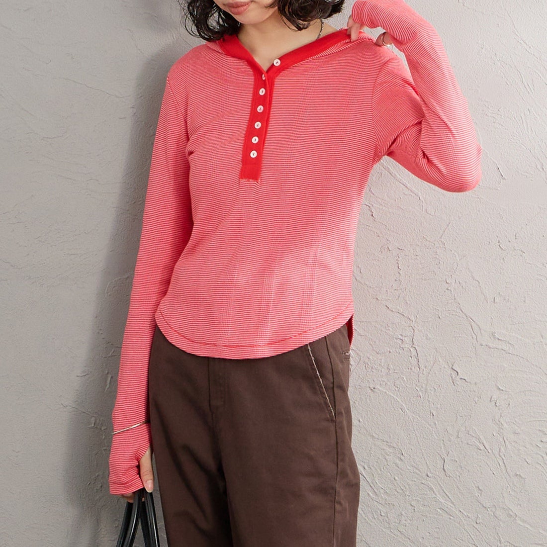 CHERRY&&モデル身長：162cm 着用サイズ：F&&