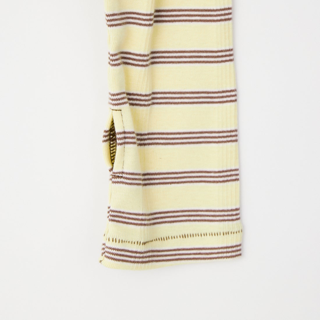 Robert P.Miller [ロバートピーミラー] 別注 ヘンリーネックフードカットソー [RM264-2283IN-JF] BANANA