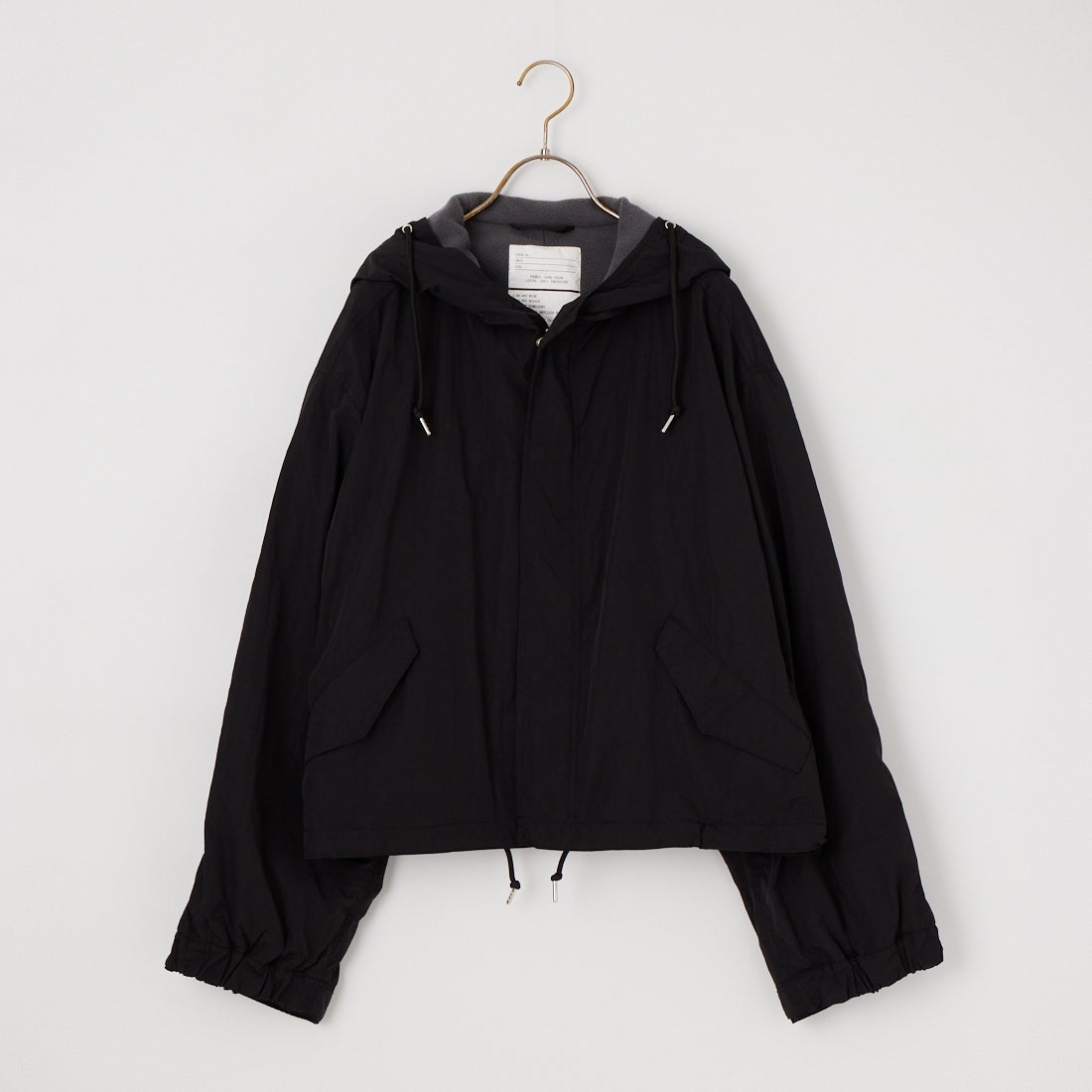 MILITARY [ミリタリー] 別注 裏フリース ショート丈モッズジャケット [1010-26789000-JF] 01 BLACK