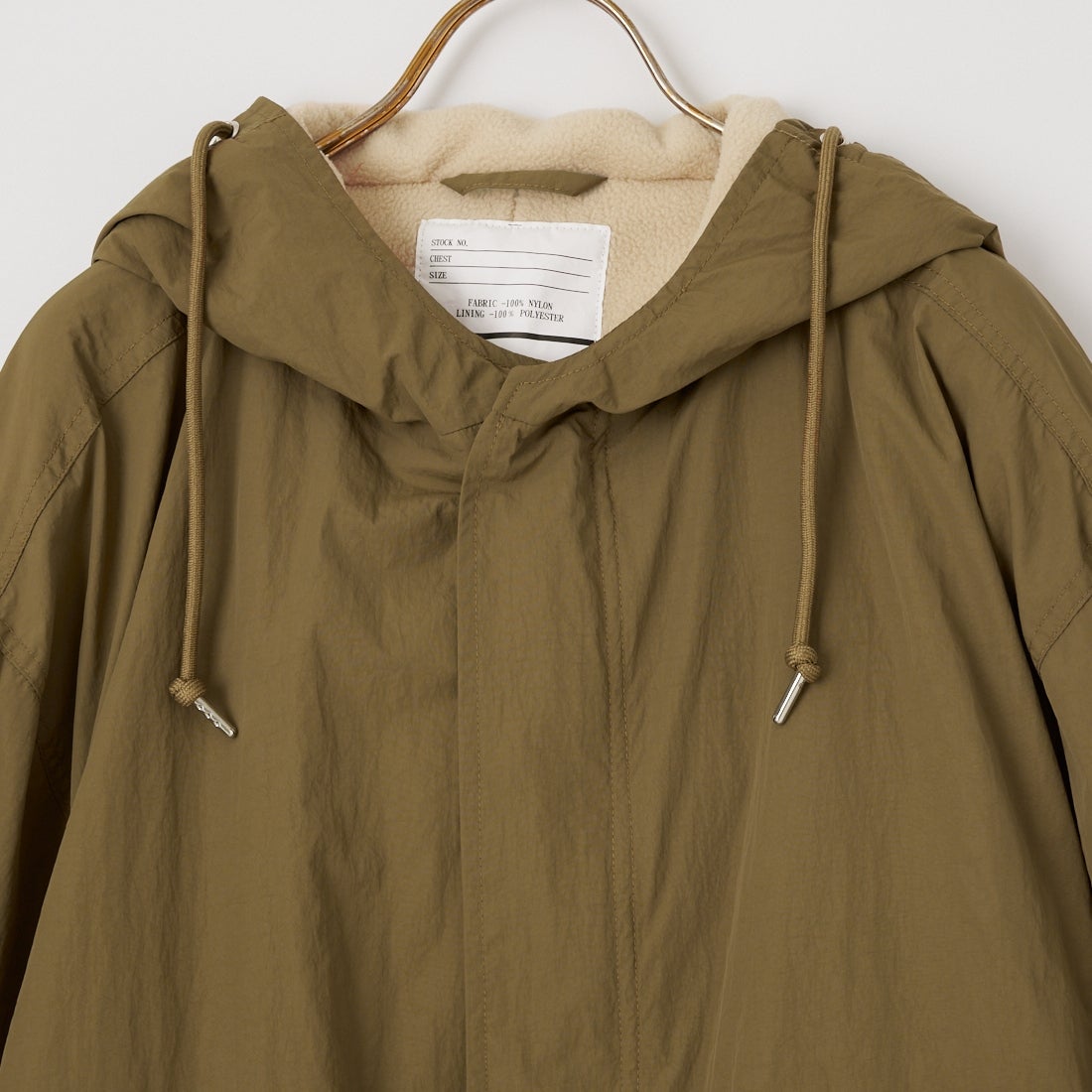 MILITARY [ミリタリー] 別注 裏フリース ショート丈モッズジャケット [1010-26789000-JF] 35 TAUPE