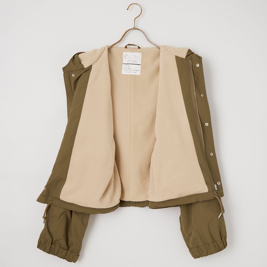 MILITARY [ミリタリー] 別注 裏フリース ショート丈モッズジャケット [1010-26789000-JF] 35 TAUPE