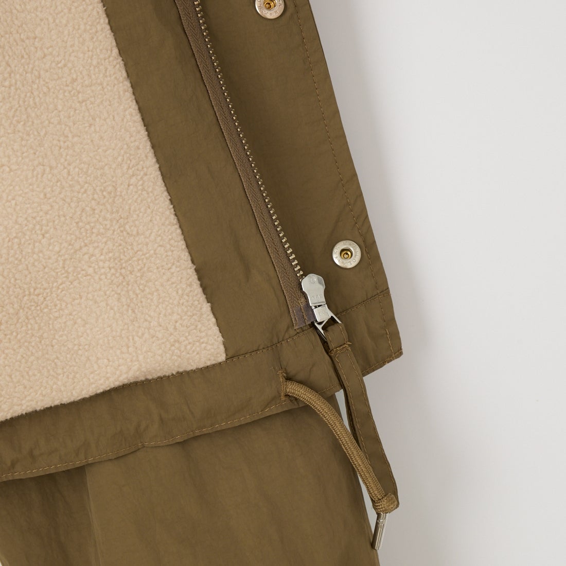 MILITARY [ミリタリー] 別注 裏フリース ショート丈モッズジャケット [1010-26789000-JF] 35 TAUPE