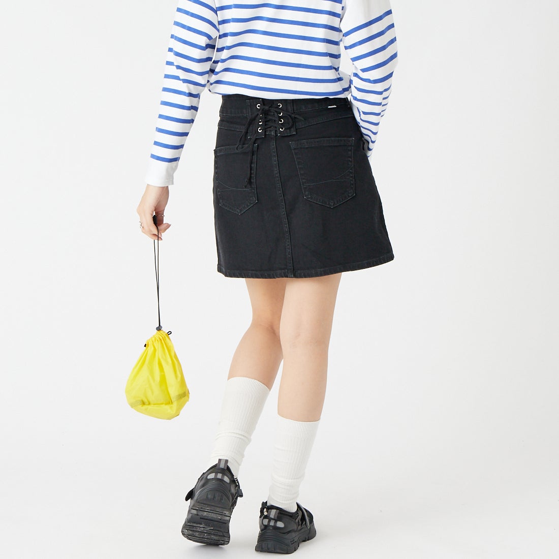 83 BLACK&&モデル身長：162cm 着用サイズ：S&&