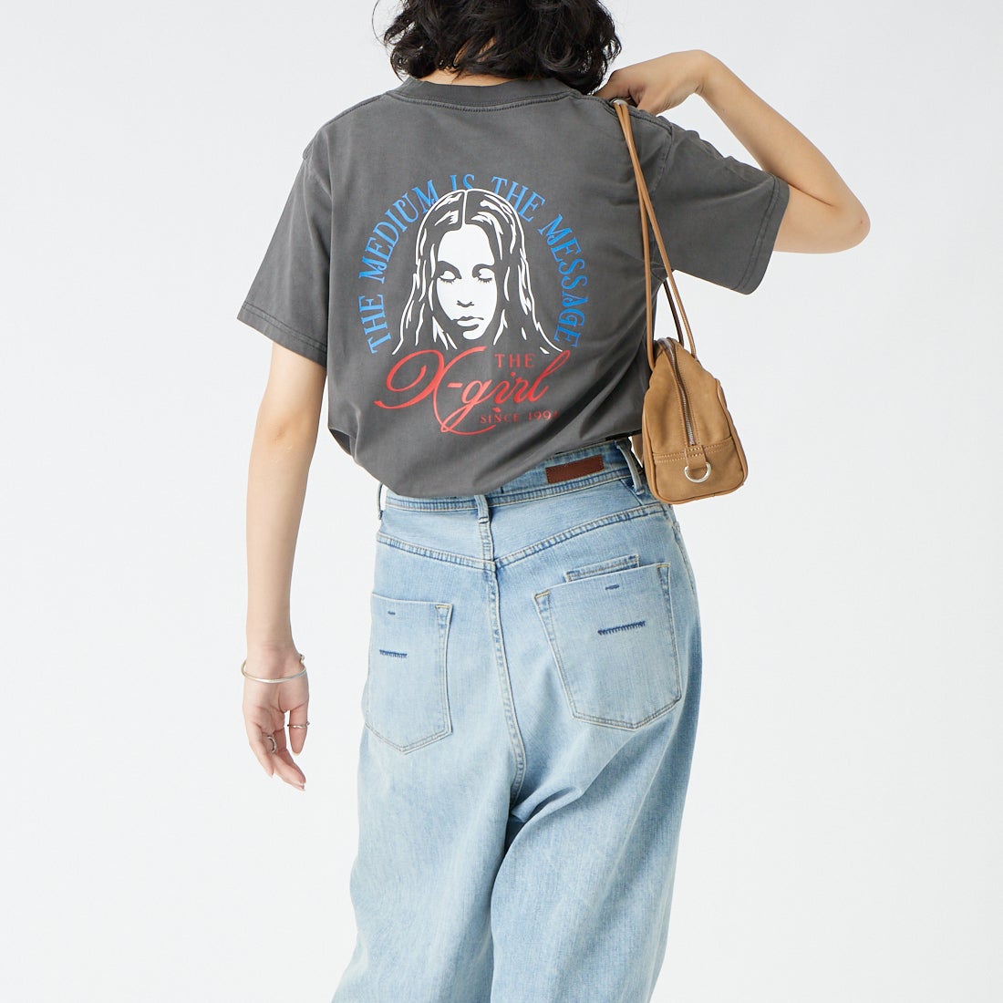 BLACK&&モデル身長：162cm 着用サイズ：M&&
