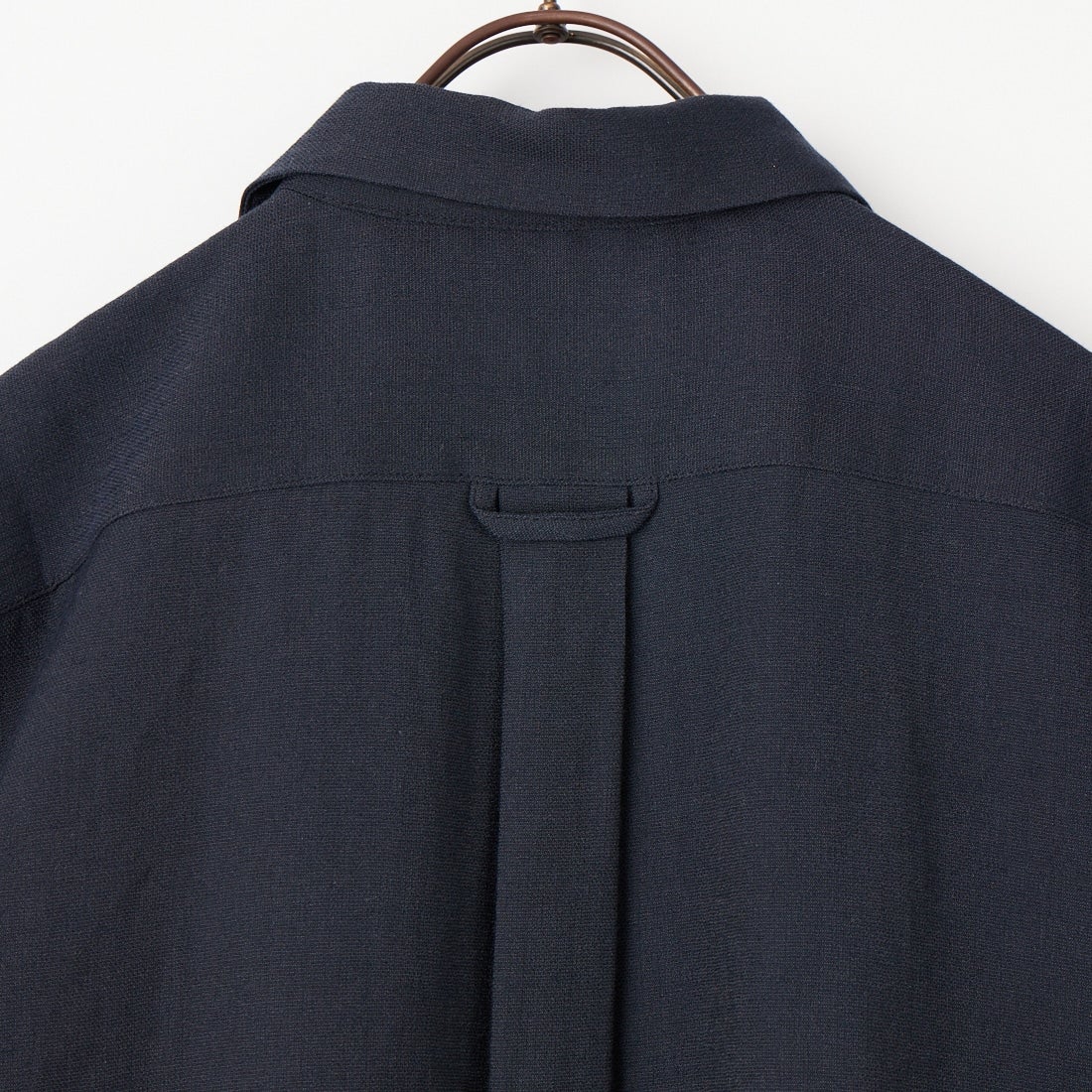 Jeans Factory Clothes [ジーンズファクトリークローズ] TRリネン半袖ワンナップカラーシャツ [EPC-63107] 4 ﾈｲﾋﾞｰ
