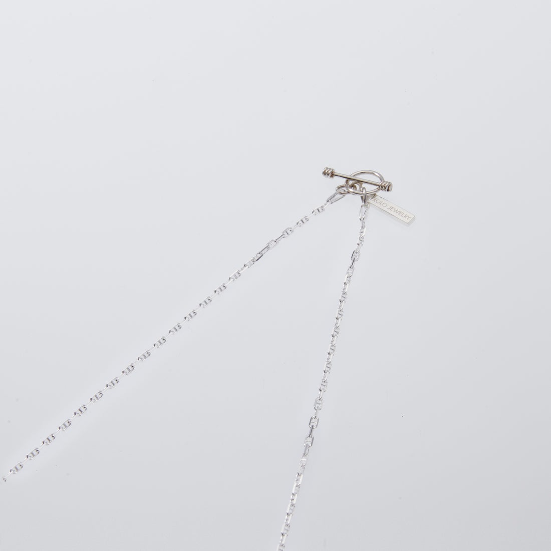 XOLO JEWELRY [ショロジュエリー] タイニーソリッドアンカーリンクネックレス [XON046-60] SILVER