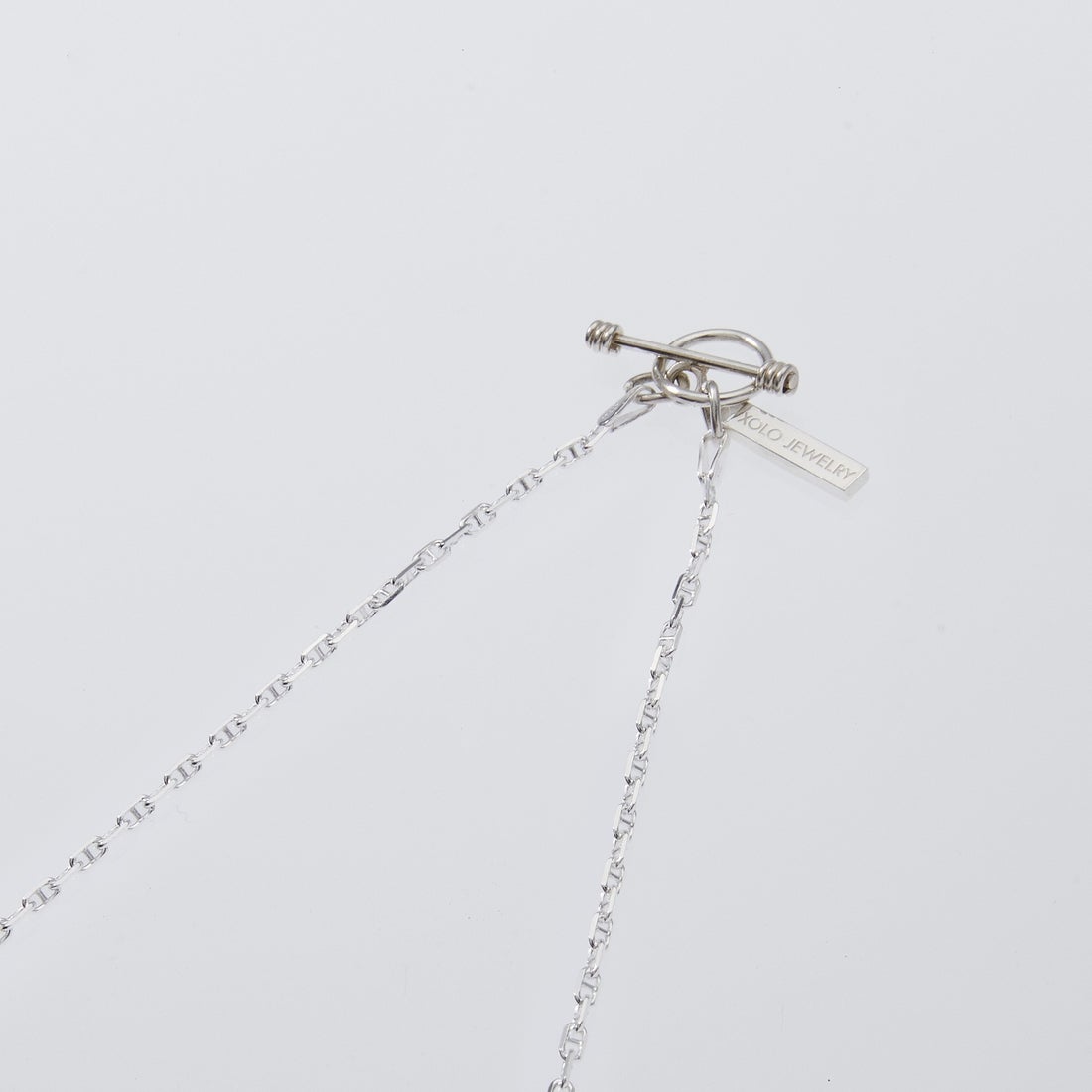 XOLO JEWELRY [ショロジュエリー] タイニーソリッドアンカーリンクネックレス [XON046-60] SILVER