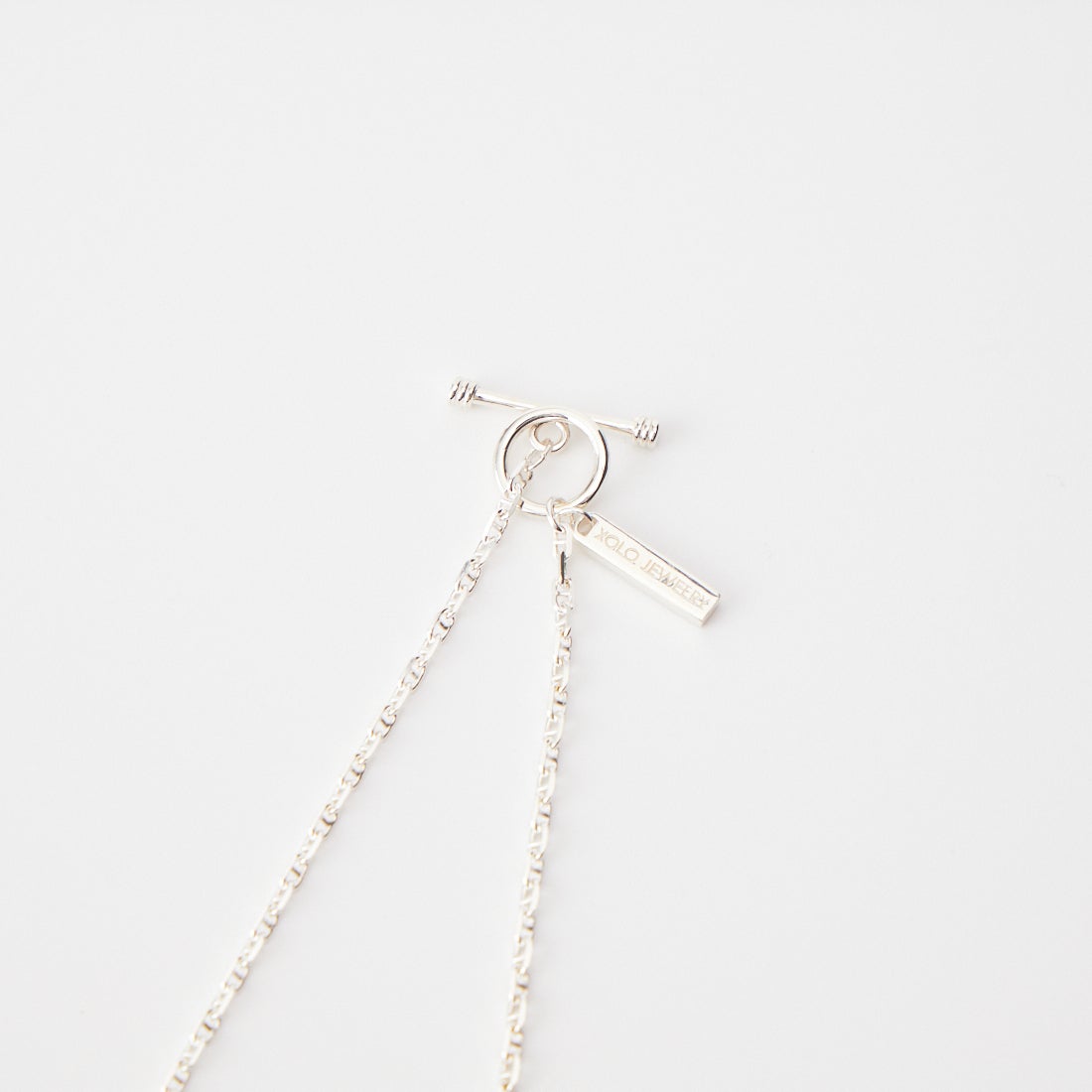 XOLO JEWELRY [ショロジュエリー] タイニーソリッドアンカーリンクネックレス [XON046-60] SILVER