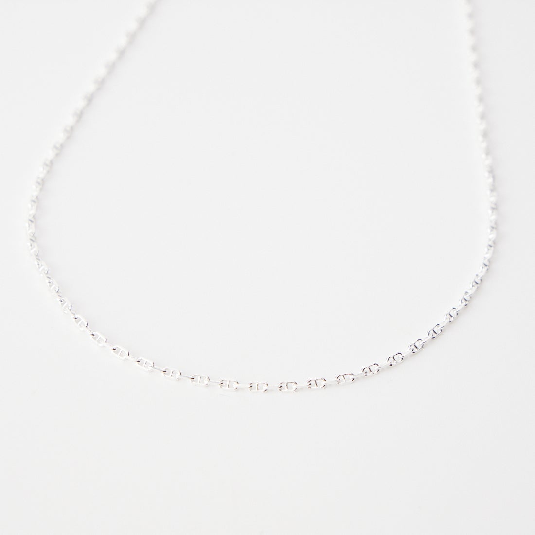 XOLO JEWELRY [ショロジュエリー] タイニーソリッドアンカーリンクネックレス [XON046-60] SILVER