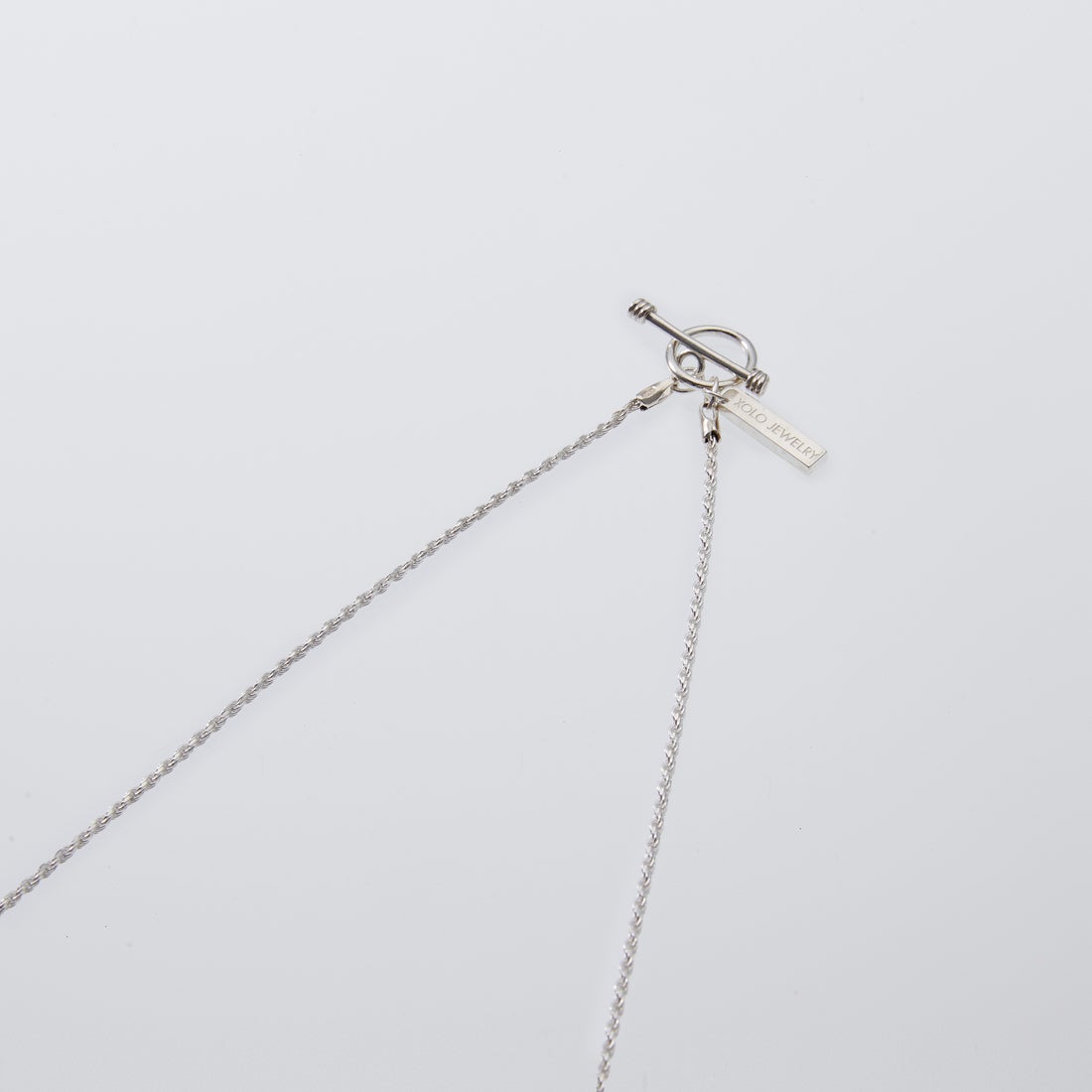 XOLO JEWELRY [ショロジュエリー] タイニーフレンチロープリンクネックレス [XON042-60] SILVER