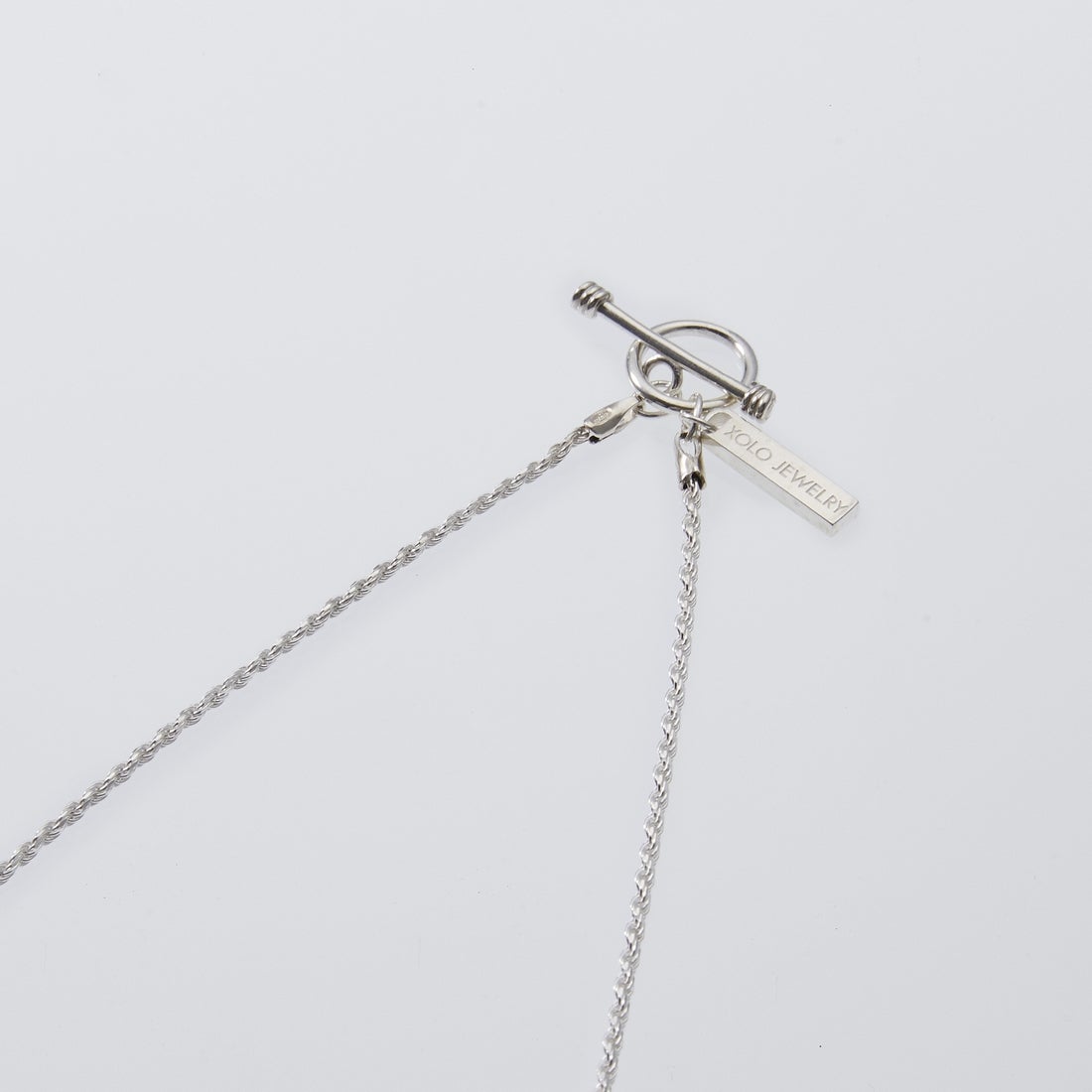 XOLO JEWELRY [ショロジュエリー] タイニーフレンチロープリンクネックレス [XON042-60] SILVER