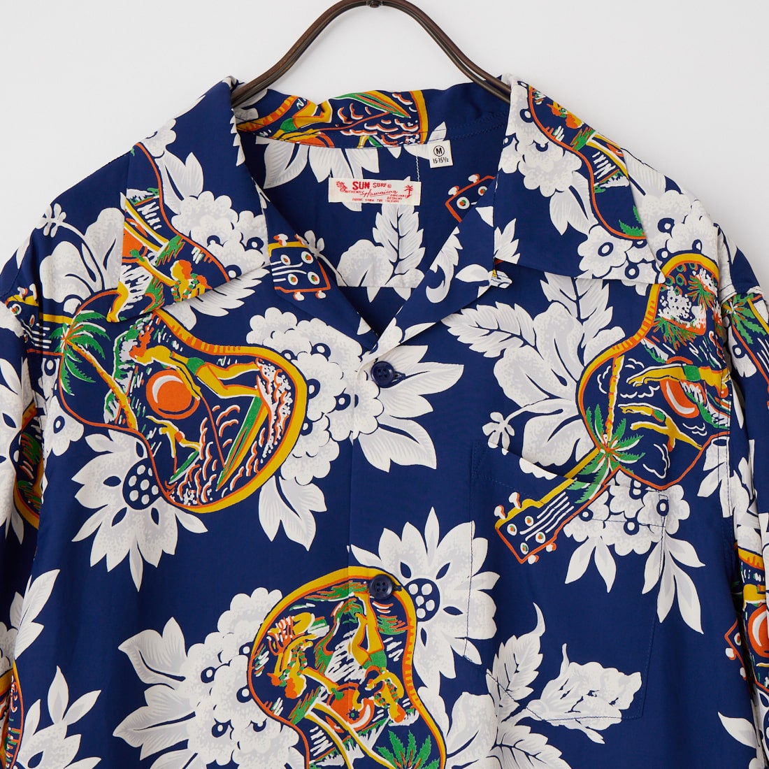 SUN SURF [サンサーフ] レーヨンハワイアンシャツ [SS39613] 128 NAVY