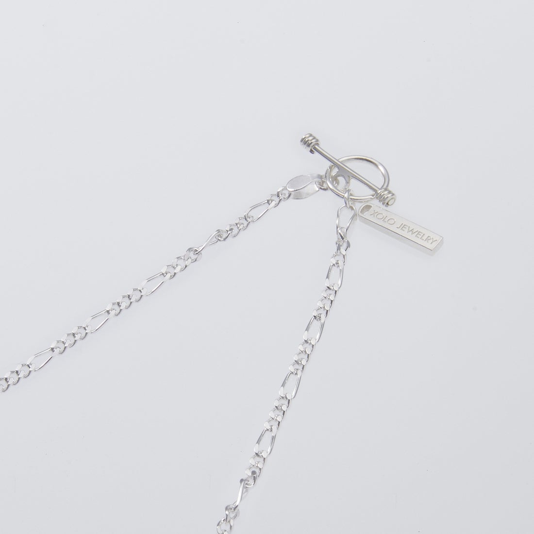 XOLO JEWELRY [ショロジュエリー] フィガロリンクネックレス [XON049-60] SILVER