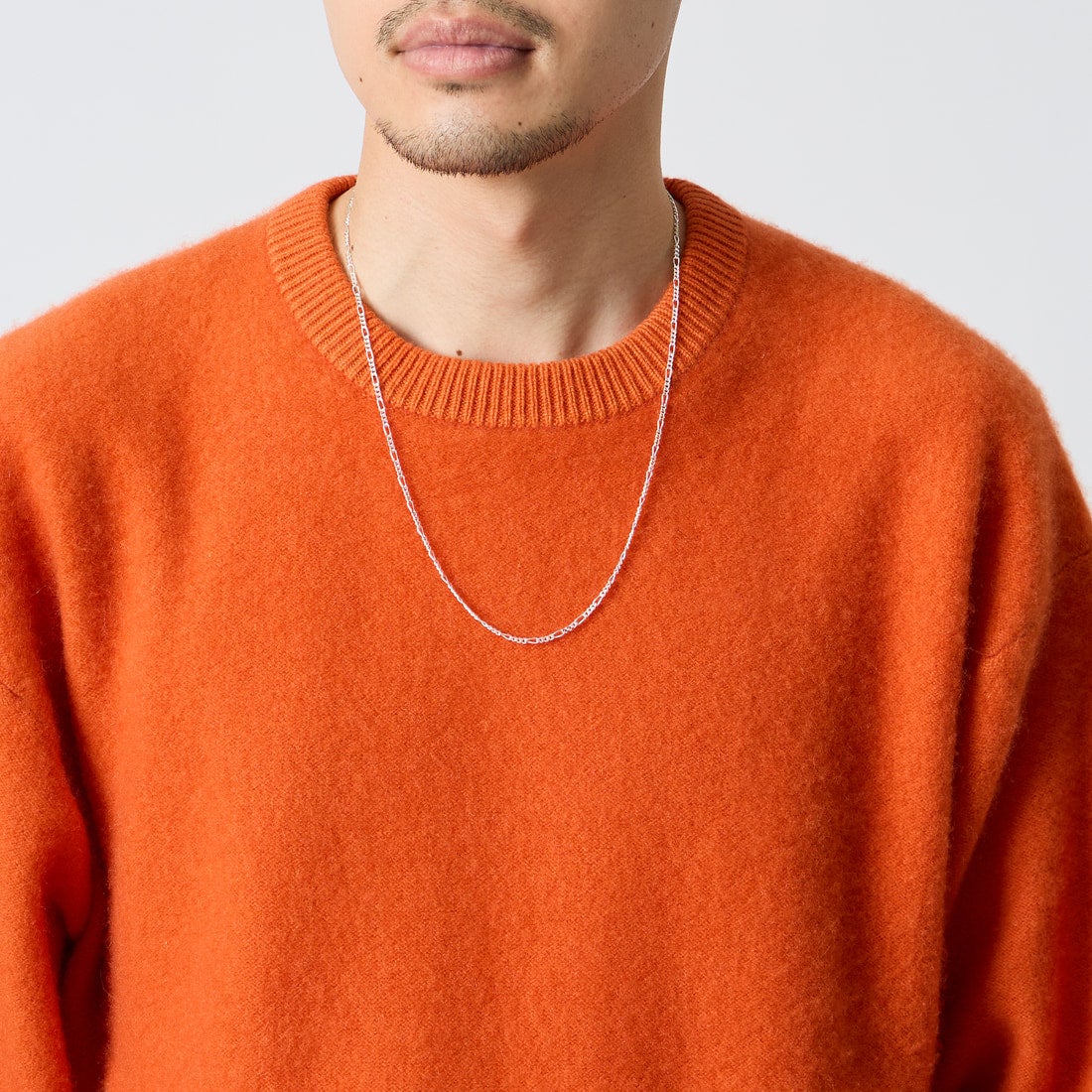 XOLO JEWELRY [ショロジュエリー] フィガロリンクネックレス [XON049-60] SILVER